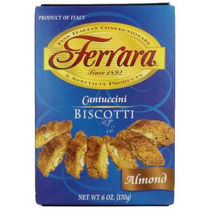 Ferrara Cantuccini Biscotti, Almond, 6 Ounce (EXP 11/11/26)