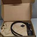 Bathroom Faucets for Sink 3 Hole, Hurran 4 inch Brushed Nickel Bathroom Sink Faucet with Pop-up Drain and Supply Hoses, Stainless Steel Lead-Free Centerset Faucet for Vanity RV, 2 Pack