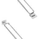 Mikinona 4pcs Stainless Steel Rv Fridge Rod Adjustable Tension Rod for Refrigerator Essential Rv Accessory