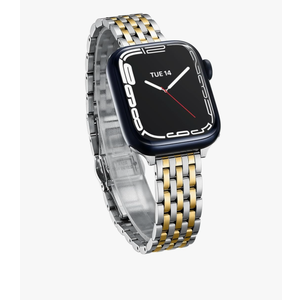 Thin & Feminine Bands for Apple Watch 10 Se 9 8 7 6 5 4 3 2 1, Dressy Metal Watch Bands for Women for Apple Watch 42mm 41mm 40mm 44mm 45mm 46mm, Stainless Steel Watch Bands for Apple Watch