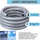 (1/2" & 100 Feet) tatatagear Flex Liquid Tight Conduit 1/2 inch Seal Tight PVC Flexible Conduit Kit 1/2 inch Length 100 Feet