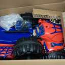 Kid Trax Marvel Spiderman Toddler ATV Ride On Toy, 12 Volt Battery, 3-7 Years, Max Rider Weight 88 lbs, Spider-Man Blue