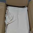 Lzerking Canvas Tote Bag Bulk with Pocket and Magnetic Snaps Buttons, 24 Pack 13x15 Inches Sublimation Tote Bags for DIY, Promotion, Advertising, Activity, Gift (Medium)