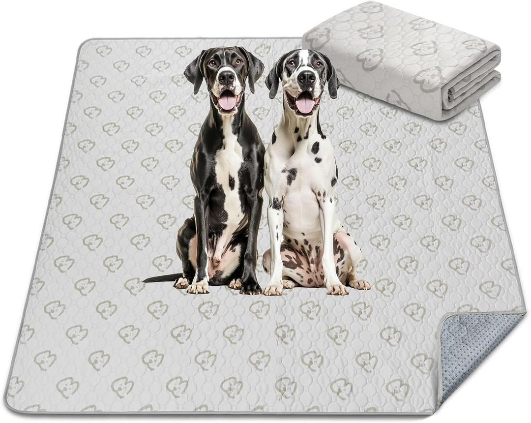 FXW Washable Pee Pads for Dogs, Puppy Pads with Super Absorbent, Specifically Designed for FXW Rollick/Homeplus 32/40/45inch 8 Panels Dog Playpen, Square, 70.9" x 70.9", 1 Pack