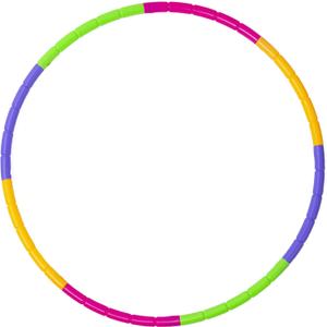Hoola Hoop for Kids Detachable Exercise Children Hoopa for Sports & Playing (Multicolour)