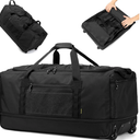 170L Extra Large Baseball Bag with Wheels Gym Duffle Softball Catchers Coach Team Equipment Bags Collapsible Rolling Travel Duffel Bat Gear Bag for Hockey Basketball Football Volleyball Soccer