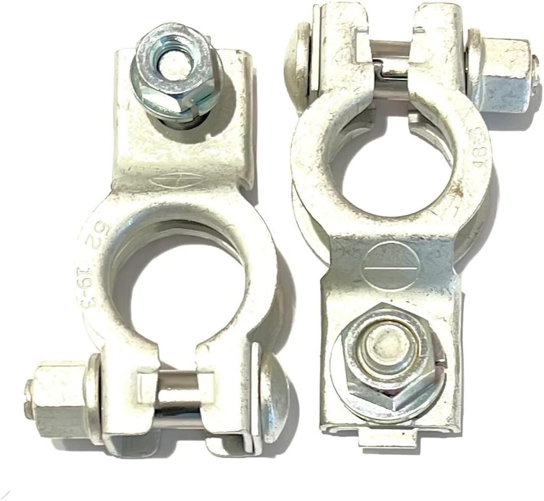 EDS 926-496 & 926-497 Battery Terminal Connectors - Terminal Set Positive Battery Terminal & Negative Battery Terminal Compatible Replacements for Chrysler Dodge Jeep etc Models 926496 926497
