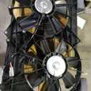 TYG Radiator Cooling Fan Assembly Fit for 2006-2013 Suzuki Grand Vitara 2.4L/2.7L/3.2L | 2-Pin | 17120-65J00 SZ3115107 621-509