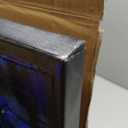 Framed Black and Teal Modern Abstract Wall Art, Contemporary Art Prints Paintings Artwork for Walls, Minimalist Wall Pictures for Living Room Entryway Hallway Dining Room Bedroom Wall Decor 24x36 In (Blue Radiance)