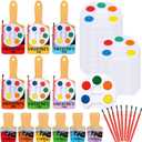 Sabary 30 Set Mini Watercolor Paint Set Gifts Bulk Include Watercolor Painting Kits with Seal Bags and Sheets Glue Points Cards DIY Gifts for Art Party Supplies Favors Birthday