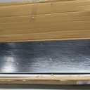 Black 40x12in 5-Pack Faux Wood Shelf Covers for Wire Shelving – Cut with Utility Knife, No Tools, Waterproof & Fireproof – for Pantry, Closet, Laundry, Bathroom, Basement, 40x12x2in