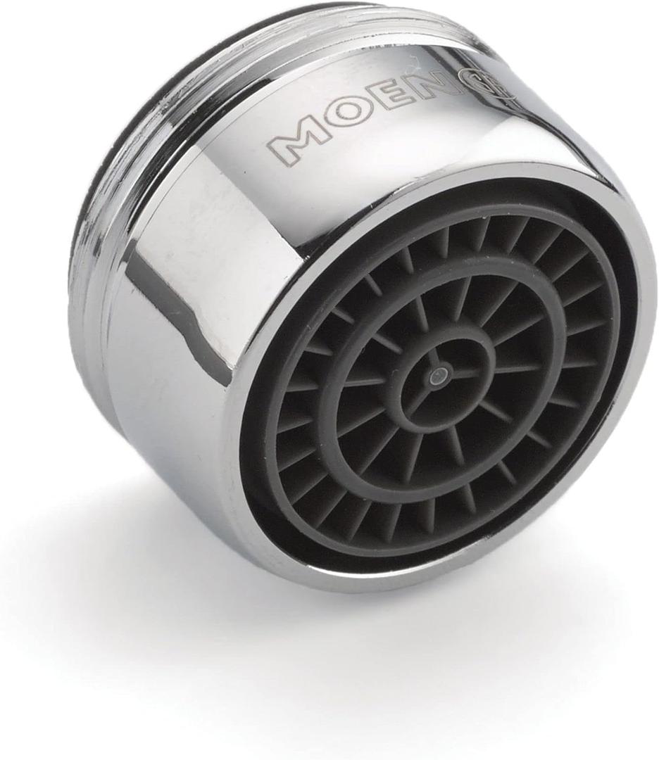 Moen 101010 Male Threaded 1.5GPM Replacement Aerator, 13/16 Threads, Chrome