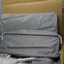 Bedside Cosleeper Pet Dog Bed, Raised Dogs Bed 27''-32'' Adjustable Height, Dog Bed Extension for Human Bed(35''L x 20''W)