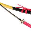 Samurai Sword Letter Opener, ODA NOBUNAGA Model, Japanese Stainless Steel Blades Mini Katana (Vertical Stand)