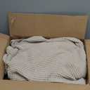 Bedsure 100% Cotton Muslin Throw Blanket Twin XL for Bed - 4-Layer Breathable and Lightweight Thin Soft Summer Gauze Muslin Blankets for Adults, Linen Beige, 66x90 Inches