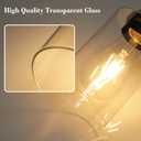 Unicozin 2 Light Bathroom Light Fixtures, Modern Vanity Lights Over Mirror, Black Wall Lamp with Clear Glass for Living Room Cabinet Bedroom Porch