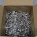 Boao Snowflake Garland for Christmas Tree Ornaments Winter Plastic Snowflake Hanging Ornaments for Christmas Tree Decorations Baby Shower Party Supplies Wedding(10 Meters,Champagne Gold)