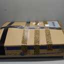 Andency Grayish Blue King Comforter Set(104x90Inch), 3 Pieces Lightweight Winter Summer Warm Fluffy Bedding Comforter Set, All Season Microfiber Shabby Chic(1 Ruffle Comforter and 2 Pillowcases)