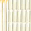 50 Pack Flameless Taper Candles, 11 Inch Battery Operated LED Taper Candles Flickering Electric Led Candlesticks for Wedding Party Church Christmas Centerpiece, No Batteries, Ivory (50)