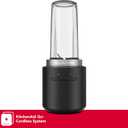 KitchenAid Go Cordless Personal Blender - battery included, KSBR256, Black Matte