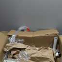 Sattiyrch Step Stool with Handle for Ederly,Sturdy and Lightweight Stool with Anti-Skid Platform,Easy Assmbly,Safely Supports up to 350 Pounds with 9.5 Inch (White)