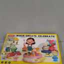 77 Pcs 4 in 1 Playdough Sets for Kids Age 2-4-8, Dough Accessories Tools Kit, Ice Cream, Noodle Cake Hamburger Maker, Kitchen Playdough Toys Girls Boys, Gifts for 3 4 5 6 Year Old Girls Boys