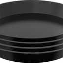 Plant Saucer 4 6 8 10 12 Inch, 4 Pack Plant Tray for Planter Pot, Plastic Flower Pot Saucers Drip Water Trays for Indoors and Outdoors (12 Inch)
