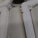 YANLING 6 Pack White Ceramic Vases for Home Decor, 6 Inch Modern Centerpieces for Pampas Grass, Table, Boho Flowers Decor