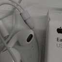 Apple EarPods Headphones with USB-C Plug, Wired Ear Buds with Built-in Remote to Control Music, Phone Calls, and Volume