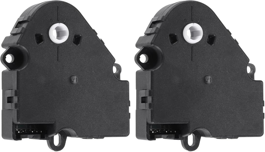 uxcell 2pcs HVAC Air Door Actuator Heater Blend Door Actuator for Chevy Silverado Tahoe Suburban for GMC Envoy Sierra Yukon for Cadillac for Buick AC Heater Actuator No.89018365/52402588