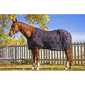 BENEFAB Therapeutic Mesh Sheet SmartScrim Ceramic Infused Powder & Magnetic Therapy | Clinically Proven to Reduce Back Soreness | Promote Blood Flow & Recovery | Reduce Pain & Stiffness | Black (82")