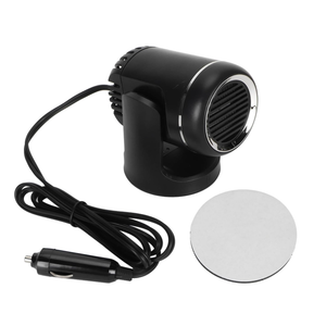 Auto Plugs Into Cigarette Lighter, 2 in 1 Car Heater 12V 120W Fast Heating and Cooling Fan Rotatable Portable Car Heater Fan with Cigarette Lighter Plug
