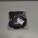 Lopie Women Lace Crochet Swim Skirt Bikini Bottom Swimsuit Board Shorts Skort Swimdress (X-Large, Black)