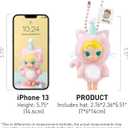 POP MART Baby Molly Pocket Friends Series-Vinyl Plush Pendant Blind Box Figures, Random Design Action Figures Collectible Toys Home Decorations, Single Box