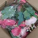 MARTINE MALL 4 Packs Peonies Artificial Flowers, Mixed Pink Artificial Peonies, Silk Peonies Flowers Fake Peonies Artificial Flowers Peonies Bouquet for Centerpiece Table Wedding Party Home Decor