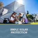Sport-Brella Premiere UPF 50+ Umbrella Shelter with Patented Side Panels and Tilt Mechanism, Heavy-Duty 1.25 Inch Center Pole, Auger Anchor for Sand and Grass