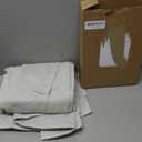 H.VERSAILTEX Blackout Curtains for Bedroom Thermal Insulated Room Darkening Living Room Curtains 63 Inch Long Grommet Privacy Protection Window Curtain Panels/Drapes for Nursery,2 Panels, Ivory/Cream