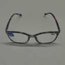 VisionGlobal Blue Light Blocking Glasses for Women, Anti Eyestrain, Computer Reading, TV Glasses, Stylish Square Frame, Anti Glare (Pink, +0.25 Magnification)