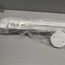 Veraste Retractable Baby Gate for Doorways and Stairs, Mesh Safety Gate for Pet, Indoor & Outdoor Use, One-Hand Operation, Easy Installation, 33.6" Tall, Expands to 55" WideWhite,33.6"x55")