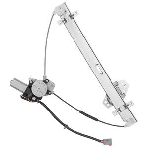 Obaee 748-130 Front Right Passenger Side Power Window Regulator with Motor Compatible with Honda Pilot 2003 2004 2005 2006 2007 2008, Replace OE 72210-S9V-A01, 72210-S9V-A02, (2 Pins)