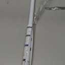 White Tension Curtain Rod for Windows 28 to 48 inch, Adjustable Expandable Pressure Spring Curtain Rod No Drilling, 7/8" Curtain Rod for Bedroom Doorway Closet Door