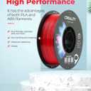 Creality PETG 3D Printer Filament 2 kg, Excellent Toughness High Precision, Odorless Non-Toxic Moistureproof, Glossy PETG Filament 1.75mm for 3D Printer