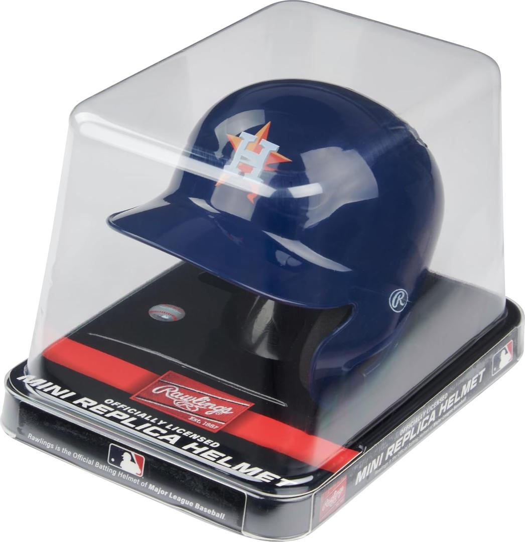 Rawlings | Official MLB Mini Replica Helmet | Houston Astros