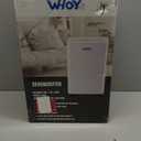 Dehumidifier for Basements, 2000 Sq. Ft., 30 Pints, Max 50 Pints 1.6L Tank, App-Controlled, With 4.9 ft Drain Hose Low noise, for Living room, Basements and Office (Ivory)