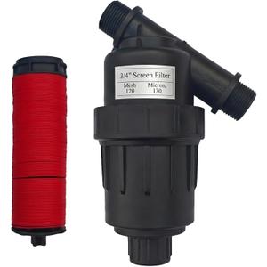 3/4-Inch Drip Irrigation Y Filter: Hydroponics Y Filter with 120 Mesh Screen - 3/4" Male Pipe Thread Y-Type Drip Irrigation Filter for Garden System
