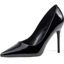 Elisabet Tang High Heels, Womens Pointed Toe Slip on Stilettos Party Wedding Pumps Basic Shoes Size 8