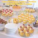 300 Pack Graduation Black Gold Cupcake Liners Bulk Disposable Foil Muffin Cups 3.5 oz Wrappers for Baking Aluminum Paper Mini Metallic Disposable Holiday Party Wedding Festival Supply