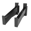 Synergee Safety Arms with 750lb Capacity for Power & Squat Racks. Compatible with 2x2 Tube Racks. Spotter Arms for Power Lifting. Sold in Pairs.