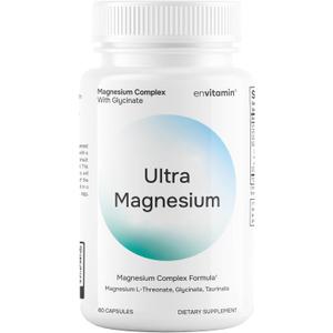 Ultra Magnesium 1700mg - from Magnesium Glycinate, L-Threonate & Taurinate