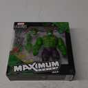 Marvel Legends Maximum Series Hulk, Deluxe Hulk Comics Collectible 6-Inch Scale Action Figure with Incredible Articulation and Smashing Accessories